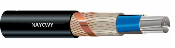Conducteur extérieur résistant UV d'Al de câble de basse tension de NAYCWY industriel pour des usines
