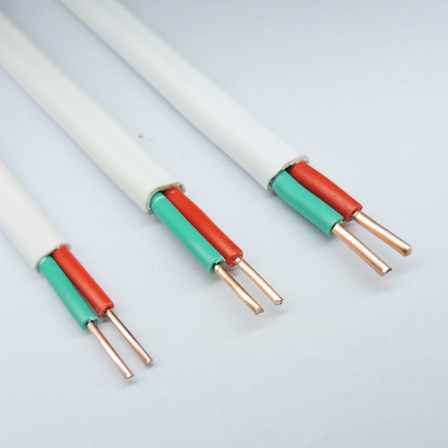 Dactylographiez à VVF JIS le câble de câblage fixe isolé par PVC standard d'âme massive