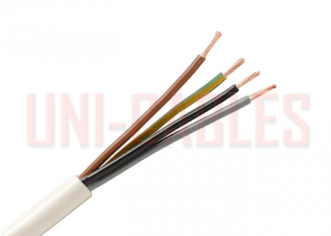 Dactylographiez à conducteur de cuivre flexible isolé par PVC de RVV 300/500V le fil électrique