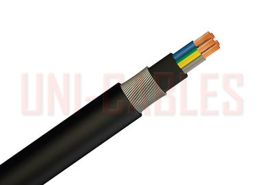 Chine Câble blindé de cuivre noir de HFFR, câble de polyéthylène lié par croix en aluminium fournisseur