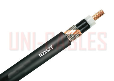 Chine Câble de cuivre 6 du PE XLPE système mv 10 kilovolts de N2XS2Y de puissance moyenne à un noyau de tension fournisseur