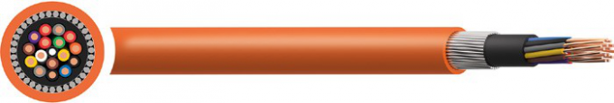 La SWA de PVC blindée du câble 1.6mm BS 6346 de feux de signalisation de noyau de l'en cuivre 12