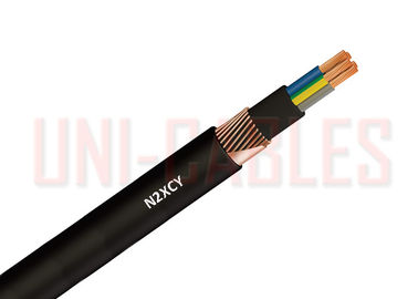 Chine Câble 0 de la basse tension 603 de VDE 0276 de XLPE N2XCY. 6 1kV avec le conducteur protecteur concentrique de Cu fournisseur