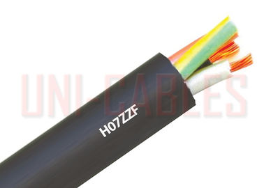 Chine H07ZZ flexible - le cable électrique multi en caoutchouc de noyau de F, bas halogène noir de fumée libèrent le câble fournisseur