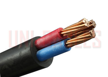 Chine Construction standard d'en cuivre de PVC de noyaux du câble trois de basse tension du CEI de la classe 1 60502 - 1 aucun blindé fournisseur