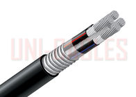 Chine 4 / Cable électrique de PVC d&#039;AL 600V XLPE de C, XHHW - type câble électrique de 2 AIA de MC société