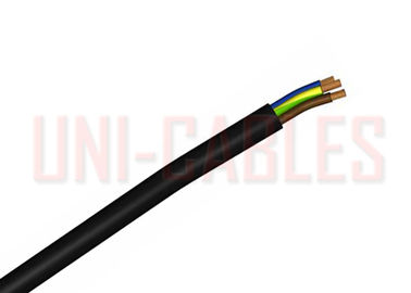 Chine Polychlorure de vinyle blindé jumeau de câblage de câble de câble plat de H03VVH2 F pour l&#039;usage général usine