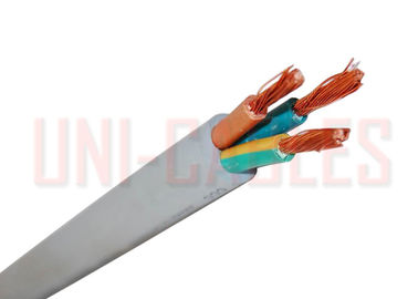 Chine Câble isolé par caoutchouc de BS6500 BS7919, câble flexible en caoutchouc dur de cordon de secteur usine